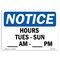 Signmission OSHA Notice Sign, 5" Height, Pm Sign, 7" X 5", Landscape OS-NS-D-57-L-13547 - alternate 1